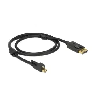 DisplayPort laidas DeLOCK 83721 Mini DisplayPort 1 m juodas