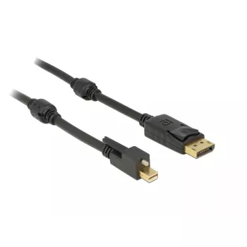 DisplayPort laidas DeLOCK 83721 Mini DisplayPort 1 m juodas