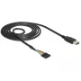 USB laidas DeLOCK 1,8m USB2.0-A/TTL 6-p juodas