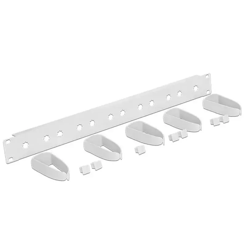 Kabelių kanalų sistema DELOCK 43346 – metalinė, pilka, 98 × 44,2 mm