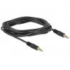 Audio laidas DeLOCK 3m 3,5 mm kištukas/kištukas juodas