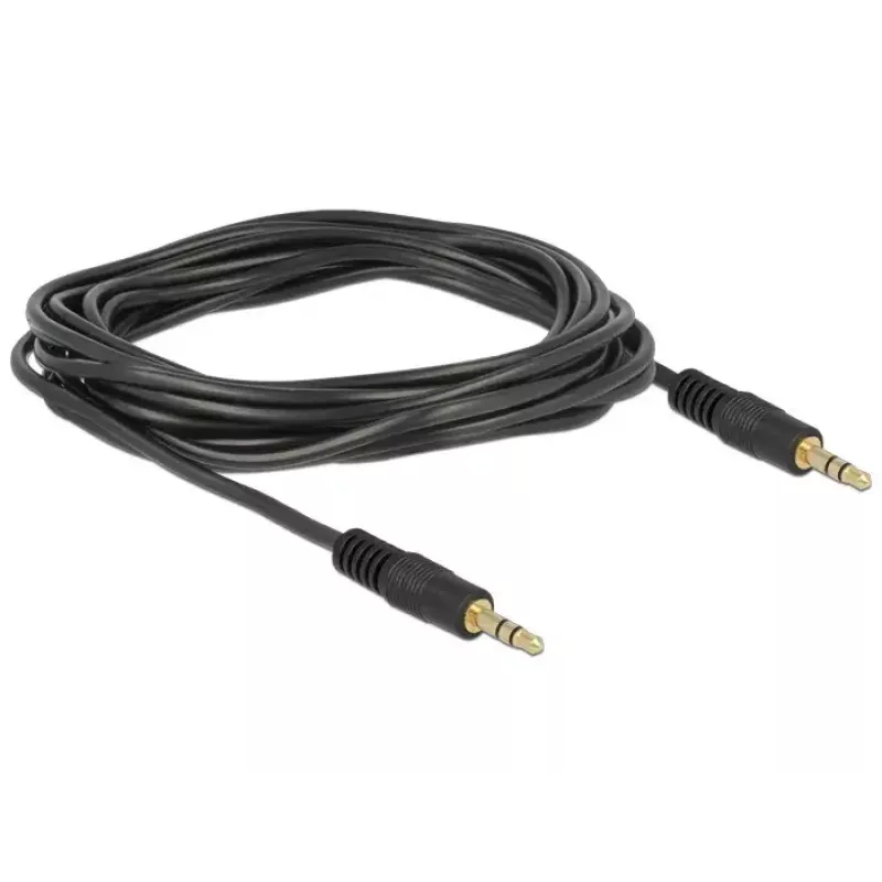 Audio laidas DeLOCK 3m 3,5 mm kištukas/kištukas juodas