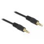 Audio laidas DeLOCK 3m 3,5 mm kištukas/kištukas juodas