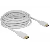 DisplayPort laidas DeLOCK 84861 7 m Baltas
