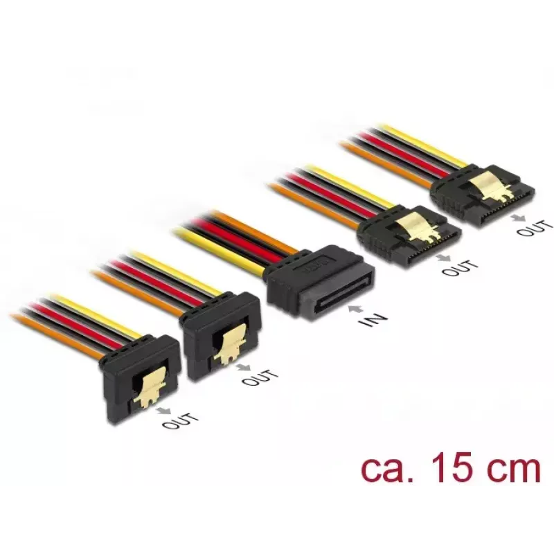 Vidinis maitinimo laidas DeLOCK 60150 0,15 m