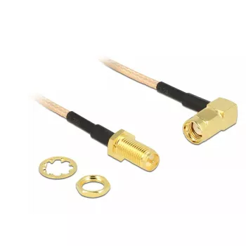 Koaksialinis kabelis DeLOCK 0,16 m 2xRP-SMA