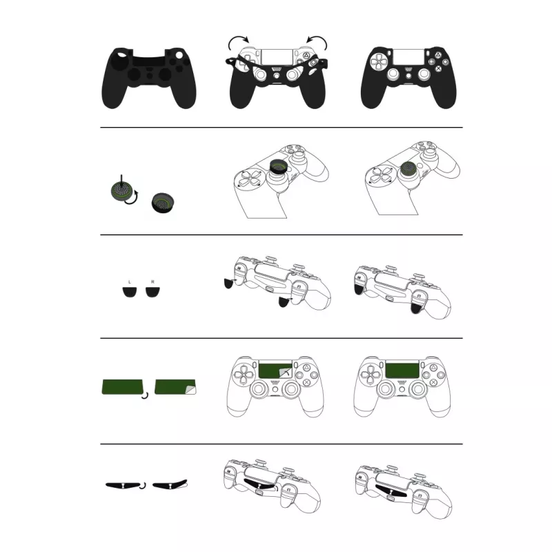 Hama Soccer, PlayStation 4, juoda, žalia