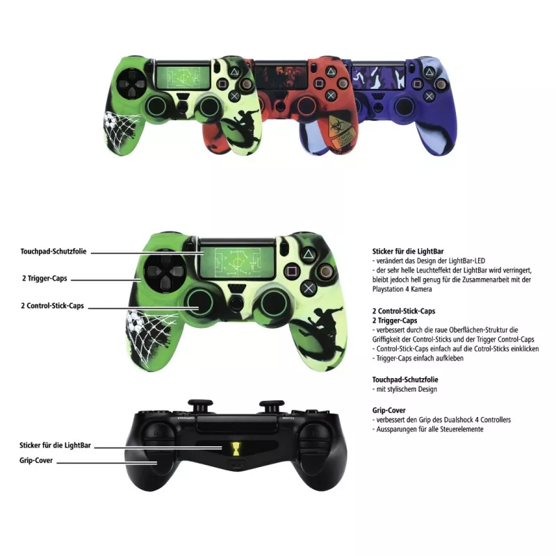 Hama Soccer, PlayStation 4, juoda, žalia