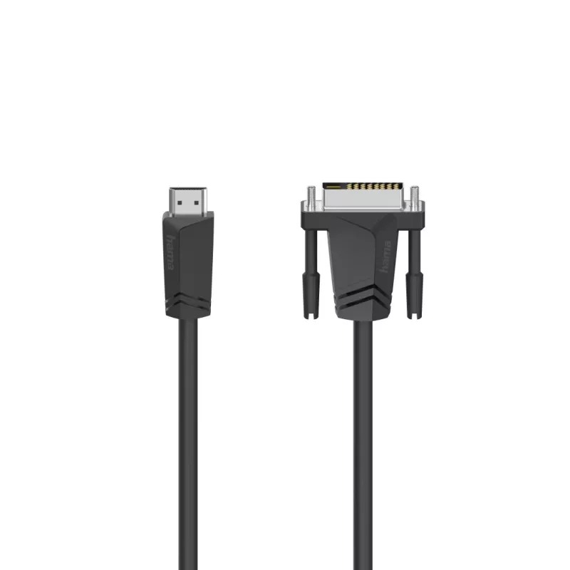 Hama 00205018 vaizdo kabelio adapteris 1,5 m HDMI Type A (Standard) DVI-D juodas