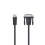 Hama 00205018 vaizdo kabelio adapteris 1,5 m HDMI Type A (Standard) DVI-D juodas