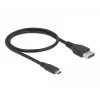 DeLOCK dvikryptis USB Type-C į DisplayPort laidas 8K 60 Hz 0,5 m