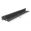 Kabelių valdymo panelė DeLOCK 19 colių kabelis Management Brush Strip juoda