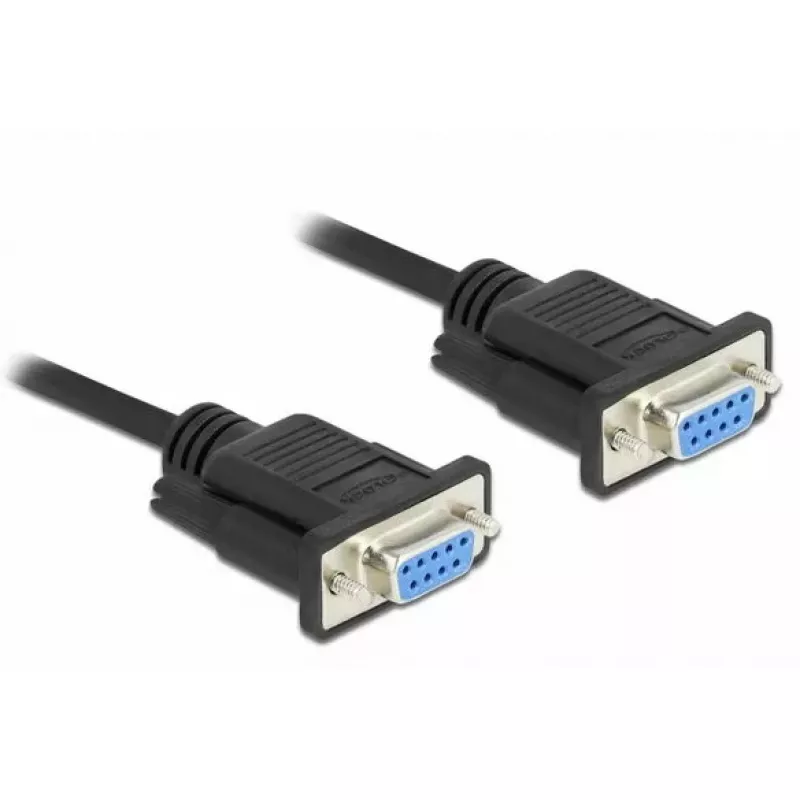 Serijinis laidas RS-232 DeLOCK 87472 2 m lizdas–lizdas
