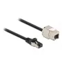 Kabelis RJ45 kištukas į Keystone modulį RJ45 lizdas DeLOCK 87028