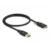 USB laidas Type-A kištukas į Type-C patinas 0,5 m DeLOCK 84007
