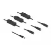 DC laidas DeLOCK 86795 5,5 x 2,1 mm kištukas į 3 lizdus su jungikliu 1 m