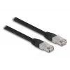 Tinklo kabelis DeLOCK RJ45 Cat.6A 5m Juodas