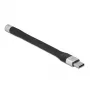 FPC plokščiasis juostinis laidas DeLOCK 86942 USB Type-C į stereo lizdą 10 cm