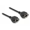 DELOCK RJ50 ilginamasis kabelis lizdas–lizdas S/FTP 5 m juodas