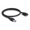 DeLOCK USB 3.0 Type-A kištukas į Micro-B kištuką laidas 0,5 m