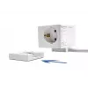 DeLOCK 11497 lizdas CEE 7/3 + USB baltas 250V 16A