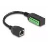 DeLOCK RJ45 laidas Cat.5e lizdas į gnybtų bloko adapterį 21,5 cm