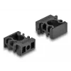 Kabelių laikiklis DeLOCK 60481 10 mm juodas 8 vnt.