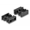 Kabelių laikiklis DeLOCK 60483 15.8 mm juodas 8 vnt.