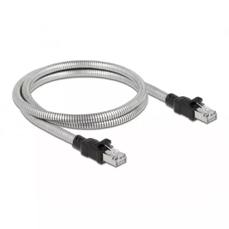 DELOCK RJ45 kabelis Cat.6A U/FTP su metaline apvalkalu 3 m