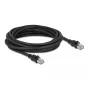 DeLOCK tinklo kabelis RJ45 Cat.6A F/UTP 5 m Juodas