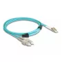 DeLOCK Fiber Optical kabelis LC Duplex to SC Duplex OM3 3 m