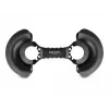 DeLOCK kabelių suvyniojimo įtaisas 375 x 170 mm juodas plastikinis