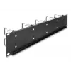 Kabelių valdymo panelė DeLOCK 19 inch 66919 su 10 metalinių kabliukų, juoda