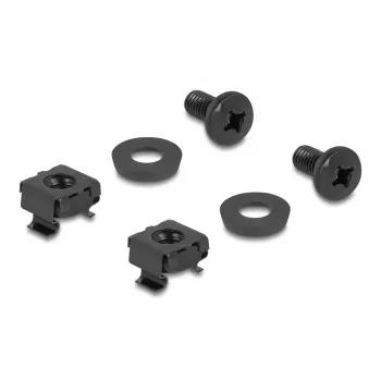 Kabelių laikiklis DeLOCK 66979 83 x 60 mm juodas polikarbonatas