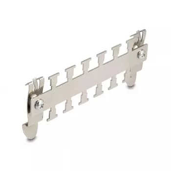 DeLOCK kabelių spaustukas DIN bėgiui 3,5 cm skersmens metalinis