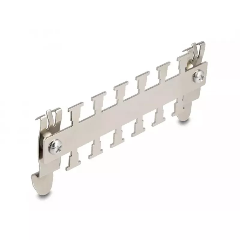 DeLOCK kabelių spaustukas DIN bėgiui 3,5 cm skersmens metalinis