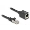 Tinklo kabelis DeLOCK 90323 RJ-45 Cat6a 10 m Juodas