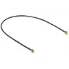 Koaksialinis laidas DeLOCK 89608 0,2 m MHF (I-PEX) juoda auksinė