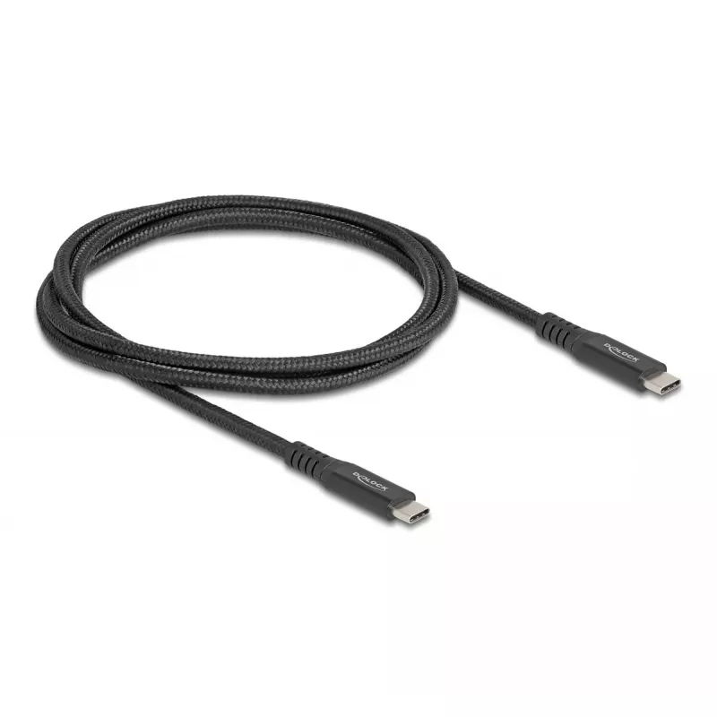 USB kabelis DeLOCK 80024 Type-C patinas į patiną 20 Gbps 100 W 1 m