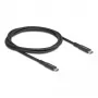 USB kabelis DeLOCK 80024 Type-C patinas į patiną 20 Gbps 100 W 1 m