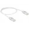 Tinklo kabelis DeLOCK 83781 RJ-45 Cat6 1m baltas