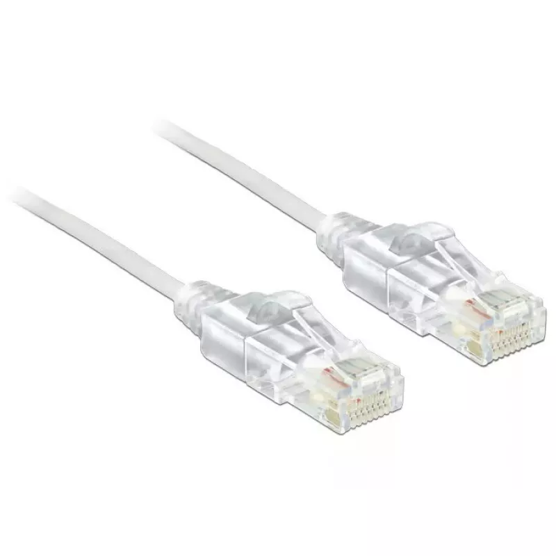 Tinklo kabelis DeLOCK 83781 RJ-45 Cat6 1m baltas