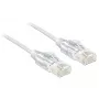 Tinklo kabelis DeLOCK 83781 RJ-45 Cat6 1m baltas