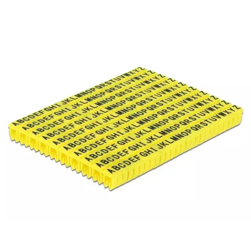 Kabelių spaustukas DeLOCK 18303 Geltonas 260 vnt.