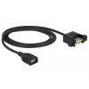 USB laidas DeLOCK 85460 USB 2.0 1 m juodas