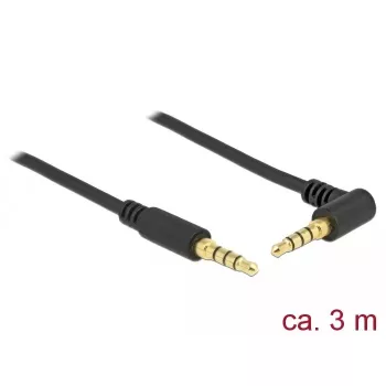 Audio laidas DeLOCK 85616 3 m 3,5 mm juodas
