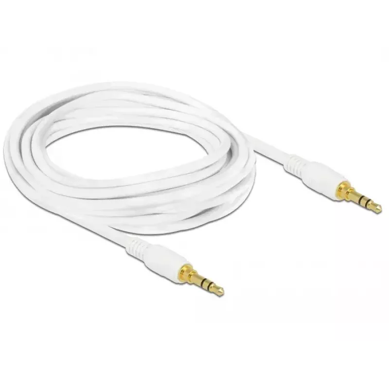 Audio kabelis DeLOCK 85552 3 m 3,5 mm baltas