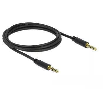 Garso kabelis DeLOCK 85792 2 m 4,4 mm, juodas