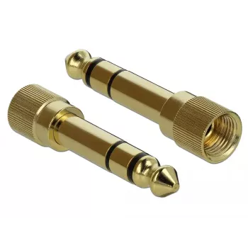 Garso ilginimo kabelis DELOCK 85832 3,5 mm kištukas į 3,5 mm lizdą, 2 m, paauksuoti kontaktai, AWG 28, juodas