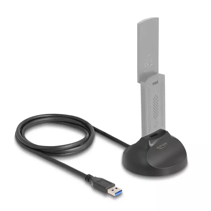 DeLOCK magnetinio pagrindo USB Type-A 5 Gbps prijungimo kabelis 1,2 m